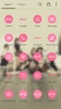 Pink LUV LINELauncher Theme screenshot 1