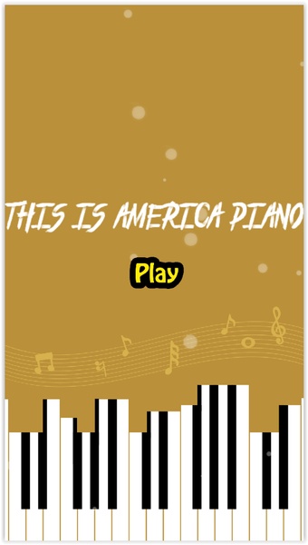 Childish Gambino This Is America Piano Tiles - Preview 1