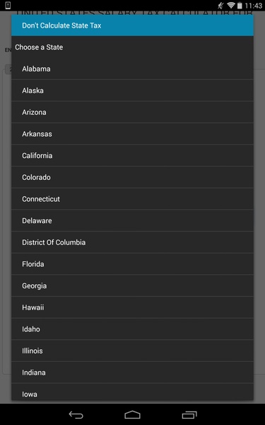 US Salary Tax Calculator - Preview 4