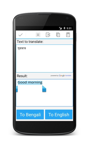 Bengali Translator - Preview 3