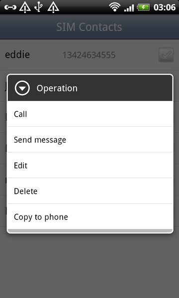 SIM Contacts - Preview 4