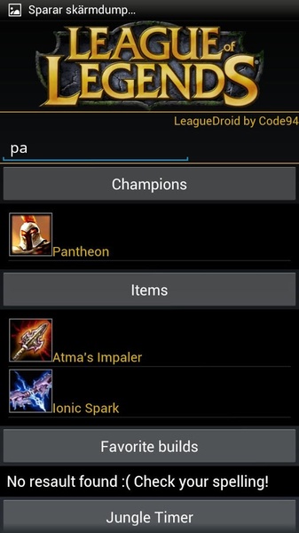 LeagueDroid - Preview 4