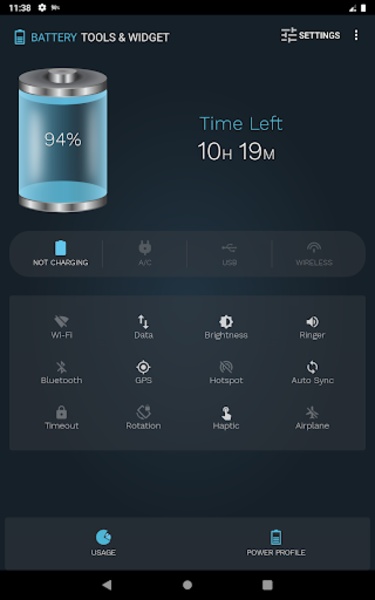 Battery Tools & Widget - Preview 7