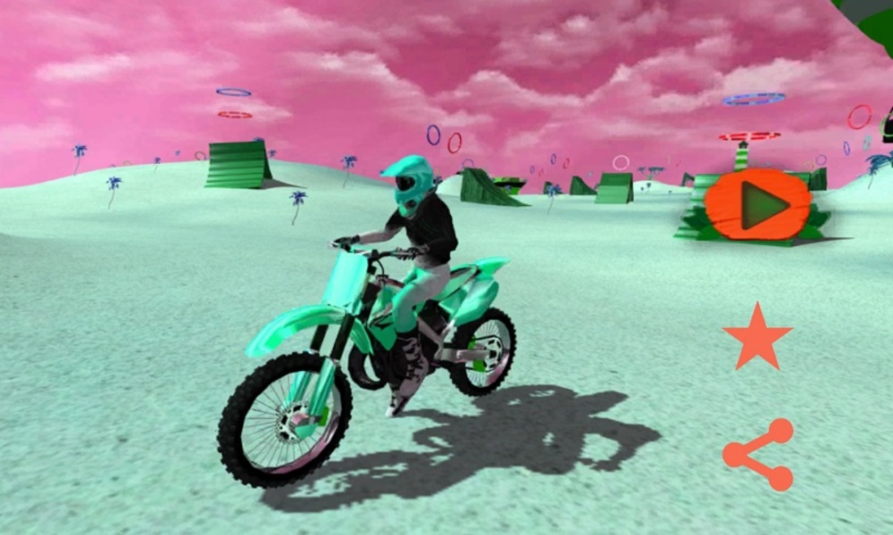 Super 3D Beach Bike Racing - Preview 3