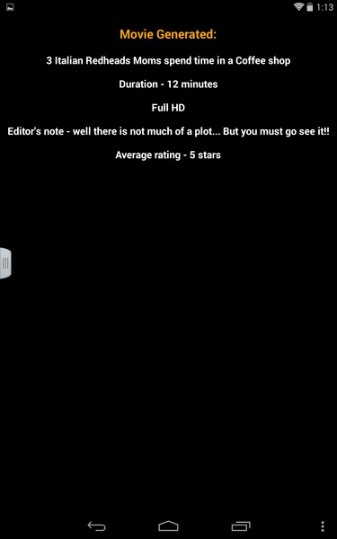 Porn Scenes Name Generator - Preview 4