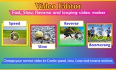 Video Editor – Fast, slow, reverse, boomerang screenshot 10