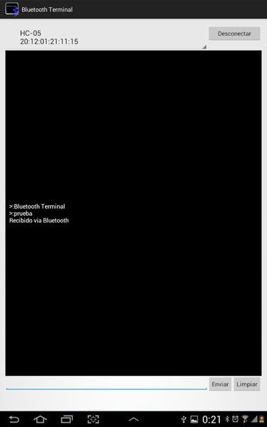 Bluetooth Terminal - Preview 2