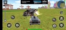Flying Car Robot Shooting Game screenshot 5