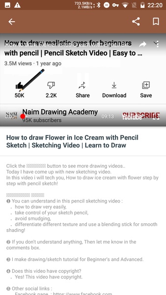 Pencil Sketch Video - learn to draw step by step - Preview 5