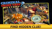 Hidden Object Criminal Crime screenshot 2