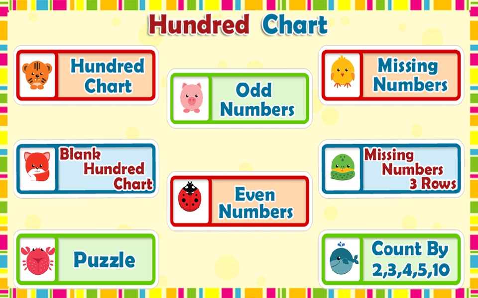 Kids Math Hundred Chart Free - Preview 24
