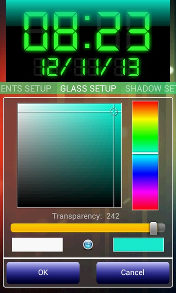 LED clock widget lite - Preview 13