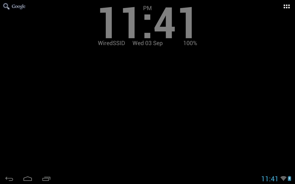 Simple Clock Wallpaper - Preview 2
