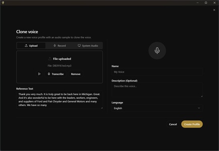 Voicebox screenshot 3