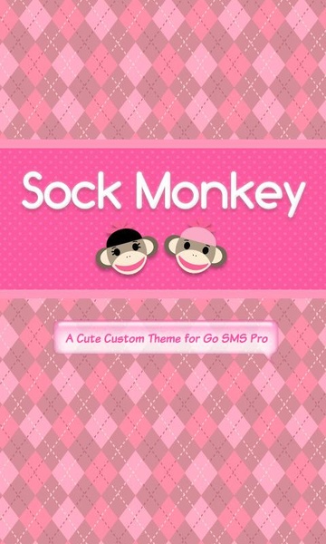 Sock Monkey GO SMS - Preview 5