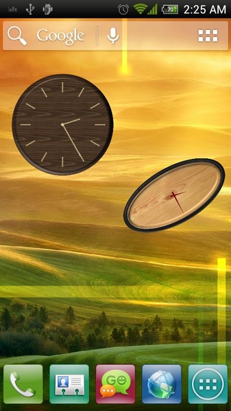 Analog Clock - Wood Theme 2 - Preview 6