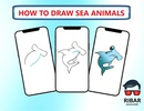 How To Draw Sea Animals screenshot 8