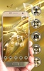 Gold Silk Glitter Theme: Dynamic Luxury music screenshot 5