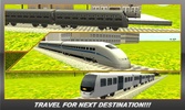 Bullet Train Subway Station 3D screenshot 14