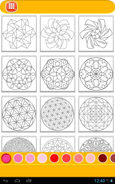 Mandalas Coloring - Preview 2