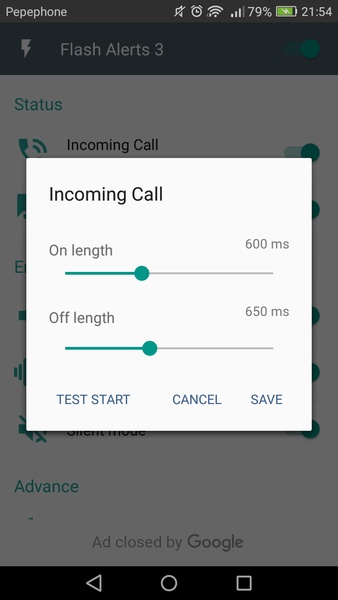 Flash Alerts 3 on Call and SMS - Preview 3