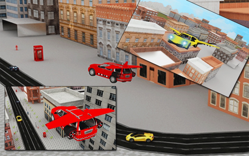 Flying Sports Car Racing 3D - Preview 7
