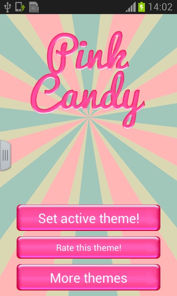 Pink Candy GO Keyboard - Preview 6