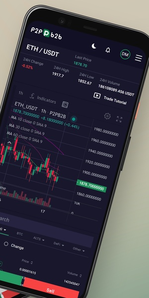 P2PB2B Cryptocurrency Exchange - Preview 2