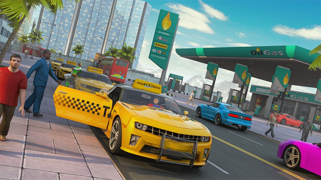 Superhero Taxi Simulator: Car Racing Stunts Games - Preview 5