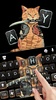 Gangsta Tattoo Cat Keyboard Ba screenshot 4