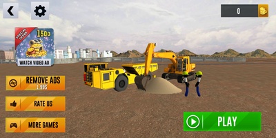 Stickman City Construction Excavator for Android 1
