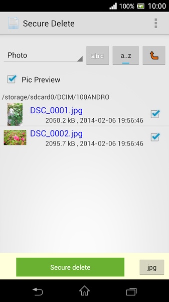 Secure Delete - Preview 2