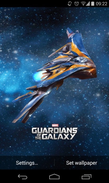 Guardians of the Galaxy LWP - Preview 1