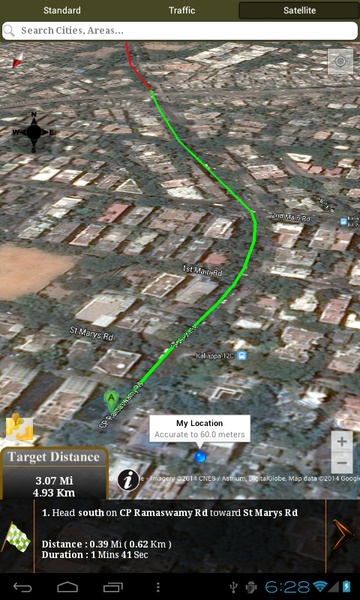GPS Driving Route - Preview 9
