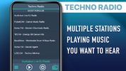 Techno Radio screenshot 1