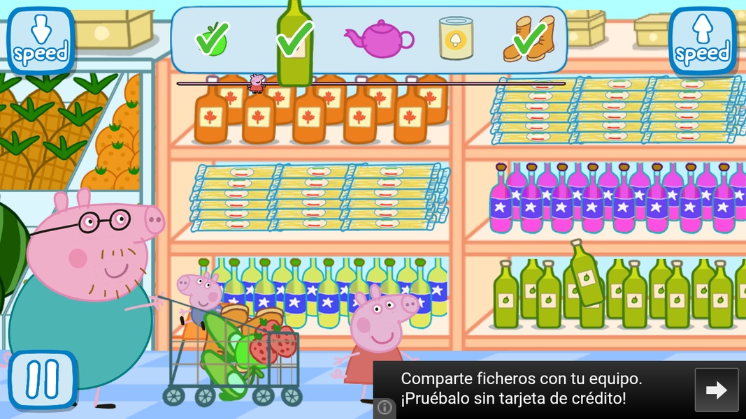 Smoby Peppa Pig Supermarket Register – Caisse Enregistreuse Avec 23 Accessoires, Jeu De Rôle Dès 18 Mois