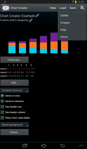 Chart Creator - Preview 4
