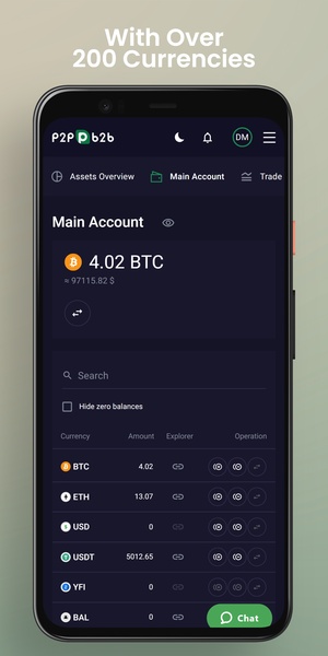 P2PB2B Cryptocurrency Exchange - Preview 3