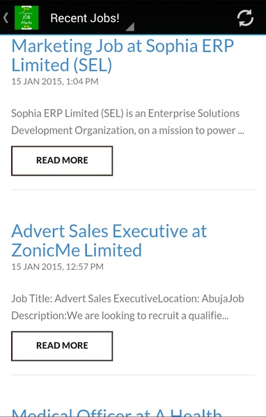 Nigerian Job Alerts - Preview 4