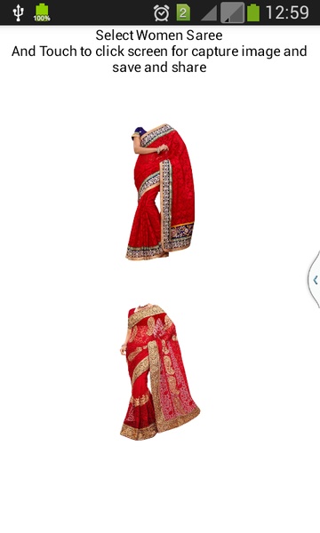 Woman Saree Photo Shoot - Preview 1