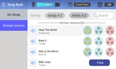 Dream Piano Michael Jackson screenshot 3