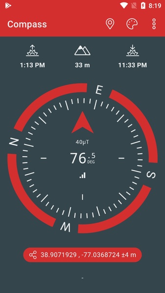 Compass (Altimeter, Sunrise, Sunset) - Preview 4