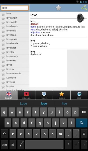 Albanian best dict - Preview 3
