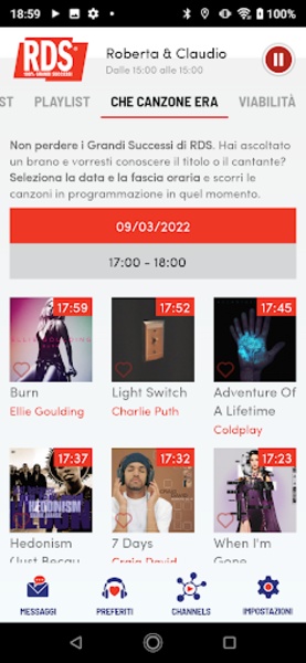 RDS 100 Grandi Successi Android APK Uptodown