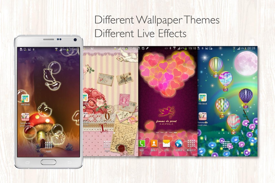 femme de pivot Live Wallpaper - Preview 3