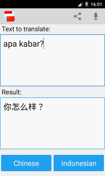 Indonesian Chinese Translator - Preview 4