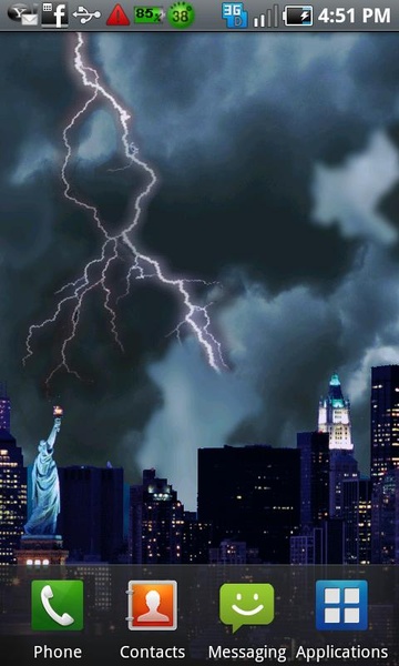 LightningLiveWallpaperFree - Preview 2