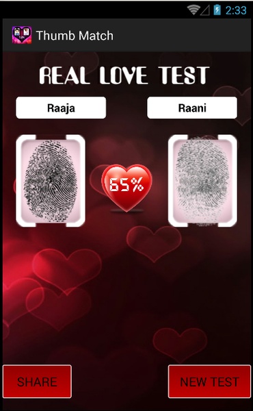 Real Love Test Calculator - Preview 1