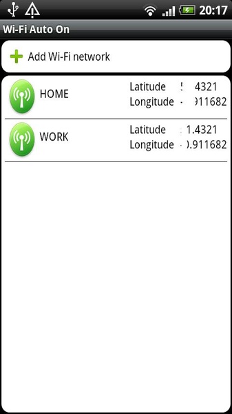 WiFi Auto On - Preview 2