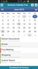 Business Calendar Free screenshot 2